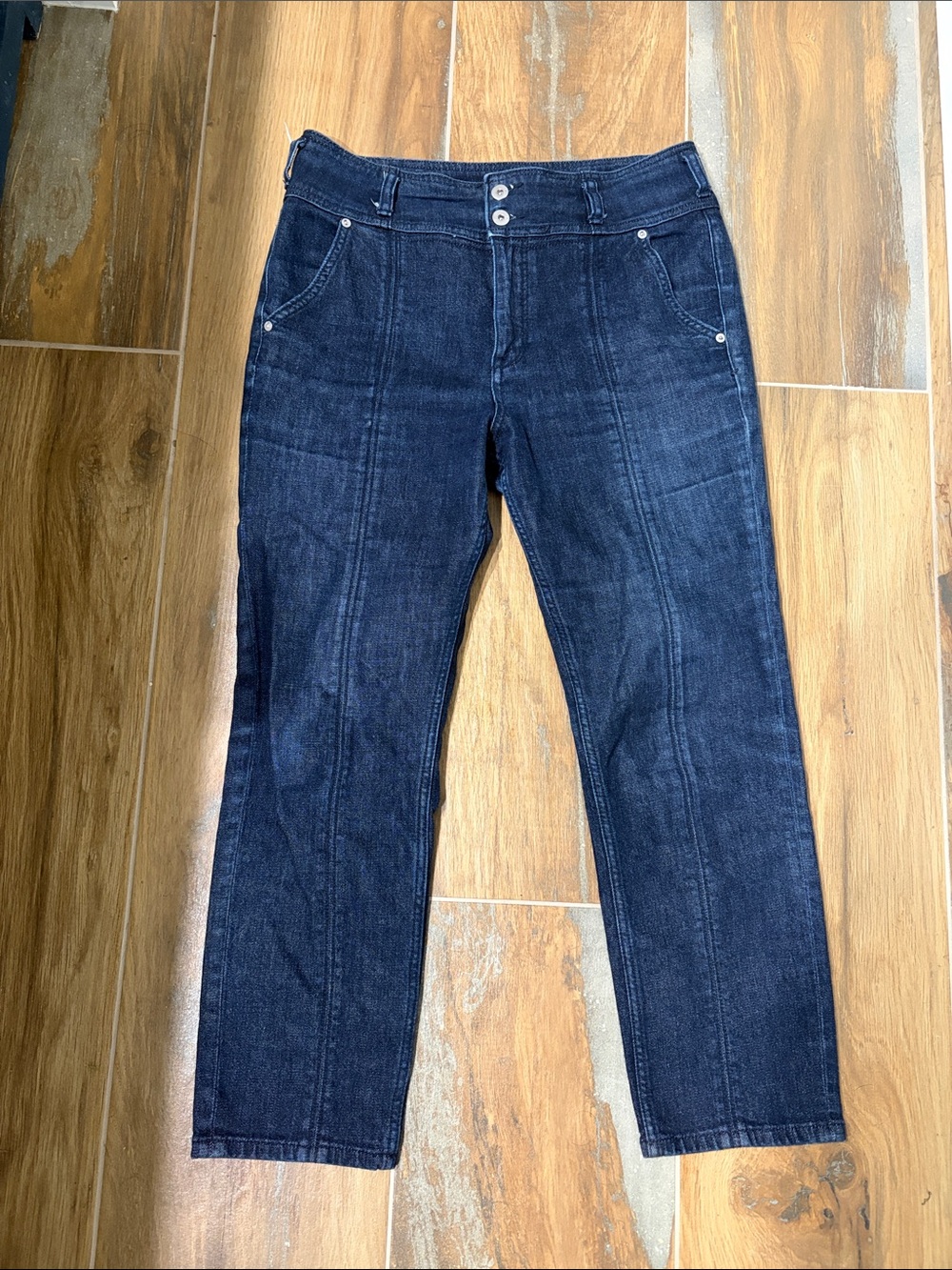 Pilcro Anthropologie High-Rise Slim Straight Jeans